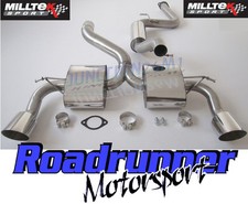 Milltek Focus RS MK2 Exhaust 3" Stainless Steel System 2009 Cat Back Resonated 