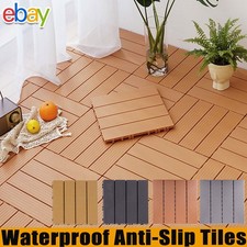 11 x WPC Garden Decking Floor