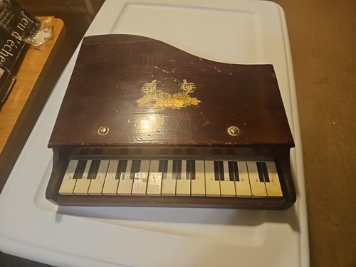 Grand piano vintage toy - vintage, wooden