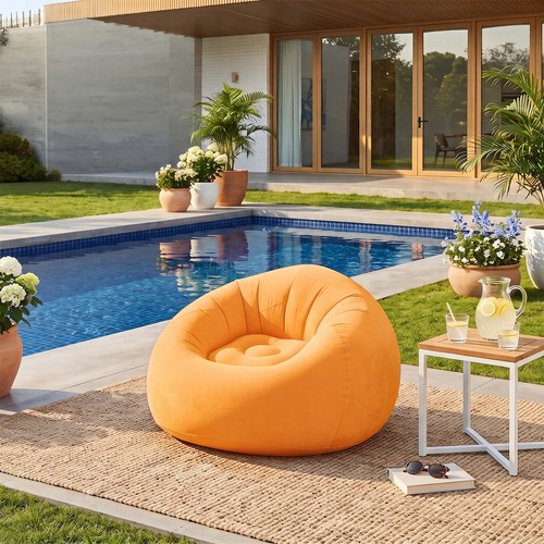 Inflatable bean bag - inflatable,