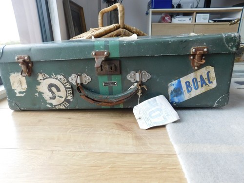 Vintage metal steamer - vintage,