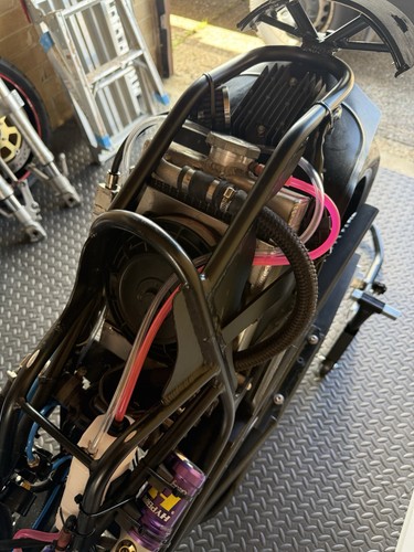 Under seat rad for hayabusa - under,