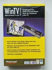 Hauppauge WinTV NOVA-T Lite USB DVB-T Stick • With Accessories • Original Box • SL-308-V2.0-GER