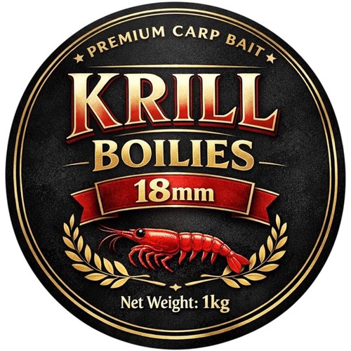 Krill boilies 1kg - krill, 🦐
