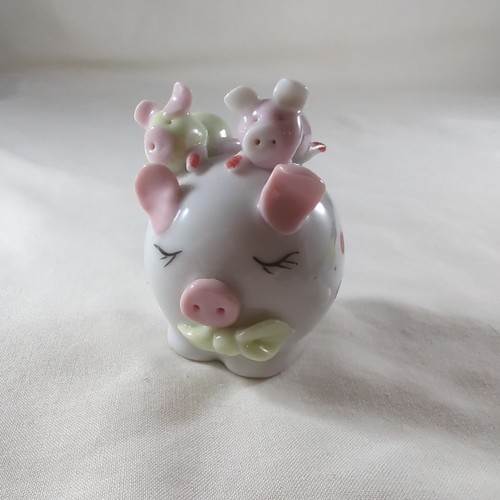 Pig porcelain small china - pig,