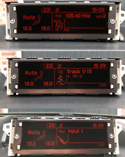Peugeot Clock 407 Citroen C5 Multi-function Display Screen RD4 60 Day WARRANTY