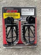 SUZUKI DRZ 400 E R S SM  2000-2021 DRC WIDE FOOT PEGS RESTS MID STANDARD HEIGHT