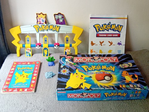 Pokemon monopoly hand - pokemon, monopoly,