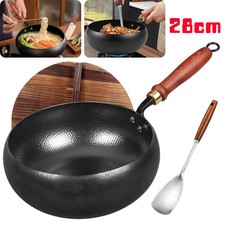 28cm Uncoated Cast Iron Pot