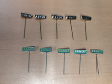 10x Fendt original lapel pin button tractor collector K20