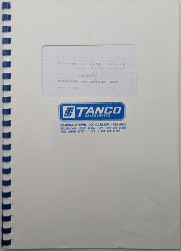 Tanco silage grabs w101 - tanco,