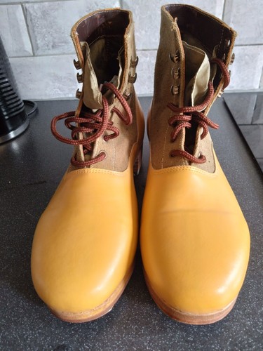 Ww2 german dak low boots - low,