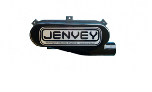 Jenvey fibreglass airbox 75mm - fibreglass,