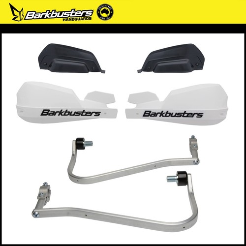 White black vps handguards - white/black,