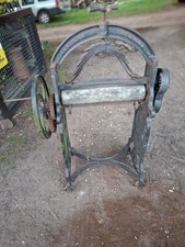 Antique F And G Vincent East Dereham Mangle Victorian Rare Barn Find 