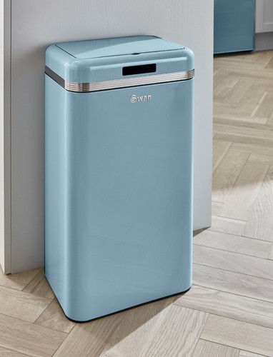 Swan retro blue - blue, 45l
