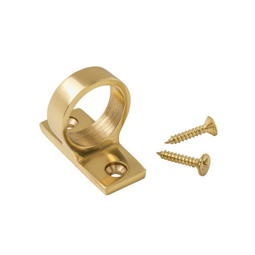 Solid brass sash window - brass, ring