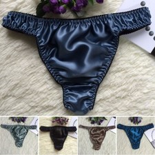 Sexy Mens Latex Rubber Briefs Underwear Bikinis Thong Swim Shorts Panties Tangas