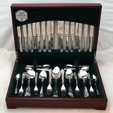 CHILTERN Design GEORGE BUTLER Silver Service 58 Piece Canteen of Cutlery Set