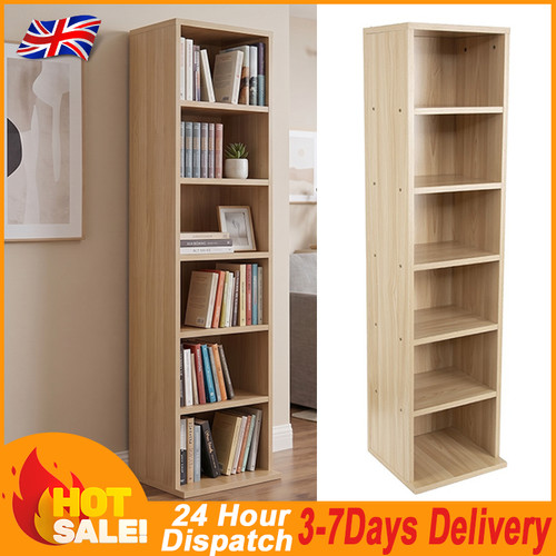 New tier wooden dvd - 6-tier,