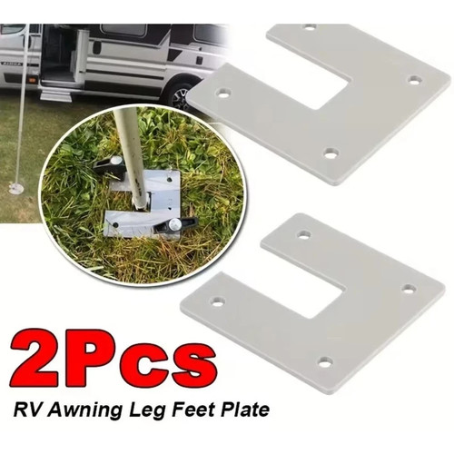 Awning leg feet plate - feet,