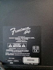 Fender Frontman 38W practice