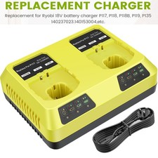 12V-18V Dual Fast Charger For
