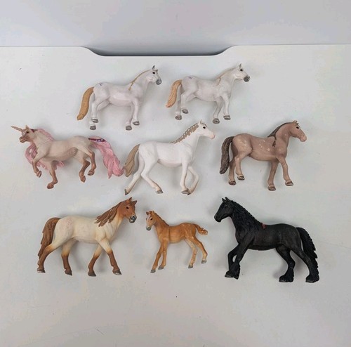 Schleich bundle horses - schleich, /