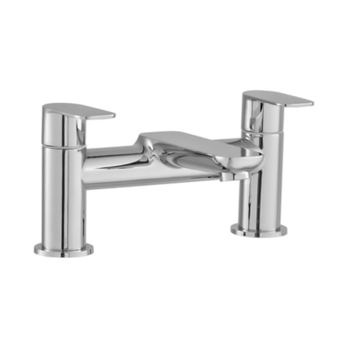 Modern chrome bath - modern, tap
