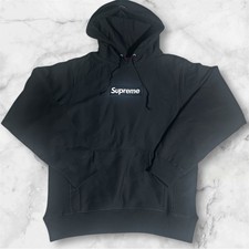 Black Supreme Hoodie with