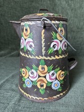 Vintage Barge Ware Coffee Pot