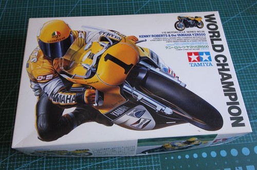 Tamiya kenny roberts yamaha - kenny,