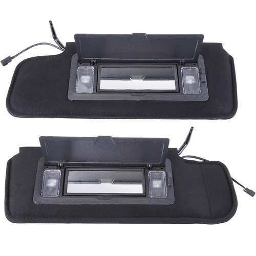 Pair sunvisors vanity - sunvisors, w/