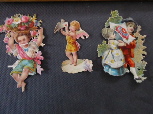 Victorian valentine lovers