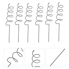  6 Pcs Outdoor Plant Spiral Support Stakes Supports for Indoor Plants