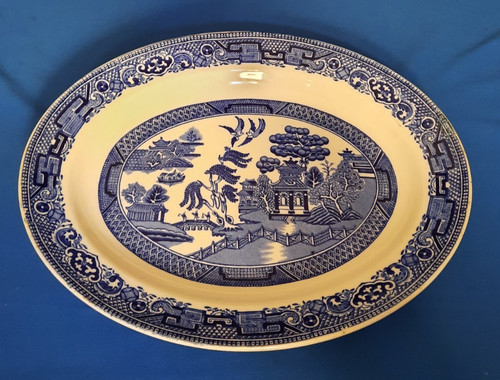 Vintage old willow pattern - willow,