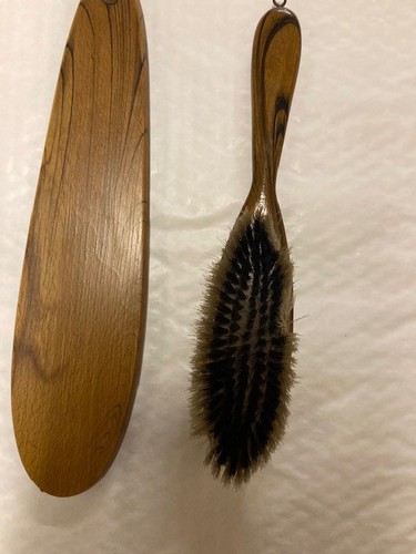 Vintage twin wood clothes - wood,