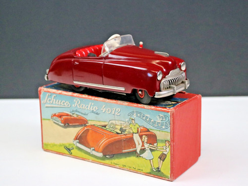 Schuco radio 4012 - tin, plate