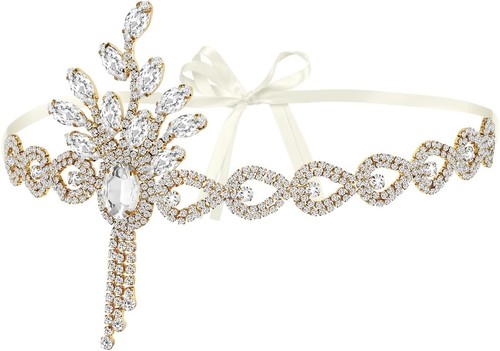 Lurrose 1920s headband for - 1920s,