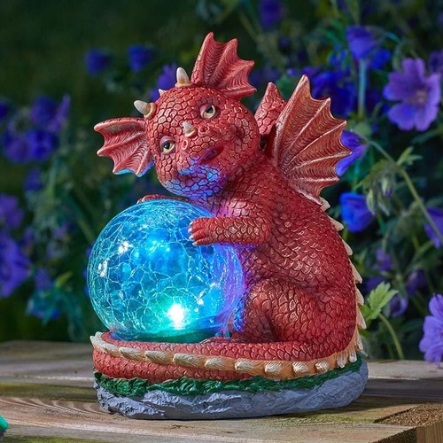 Dragon glow light garden - light,