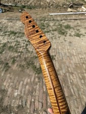 AAA+ 22fret Stainless steel Rosewood Roasted Flame Maple Electric guitar neck