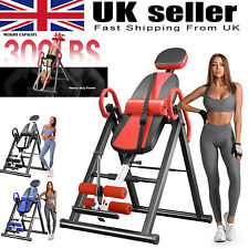 300LBS Heavy Duty Gravity Inversion Table Back Therapy Fitness Inverter Machine