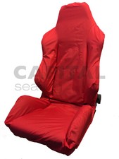 Front Protective RECARO Seat Cover - Honda Integra Type R DC5 red,black & blue