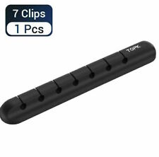 3/5/7 CLIPS TOPK Cable Organizer Silicone USB Winder Desktop Tidy Management NYP