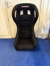 Cobra Evolution T FIA Bucket Sport Seat - Black Spacer Fabric (2023 Dated)