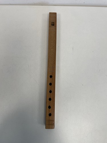 Hand carved wooden folk flute - hand,