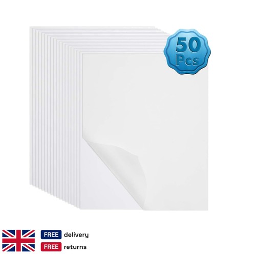 Sheet vellum paper 5x11 - 50, 8.5x11