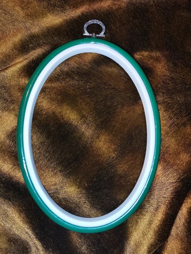 Oval flexi hoop embroidery - oval,