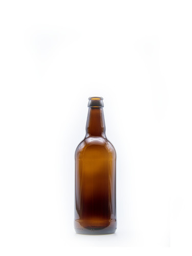 500ml brown glass - beer, /
