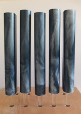 Alumilite resin pen blank - Safire Storm, 150mm x 20mm x 20mm, M8 through bore